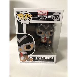 Marvel Luchadores‎ El Venenoide Venom Funko Pop! Vinyl Figure #707
